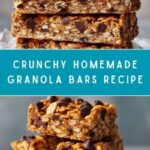 Homemade Granola Bars Recipe