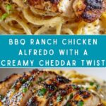 Creamy Cheddar BBQ Ranch Chicken Alfredo Recipe