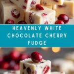 White Chocolate Cherry Fudge Recipe