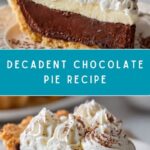 Easy Chocolate Pie Recipe