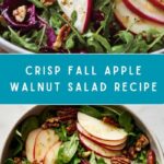 Autumn Apple Walnut Salad with Maple Dijon Vinaigrette Recipe