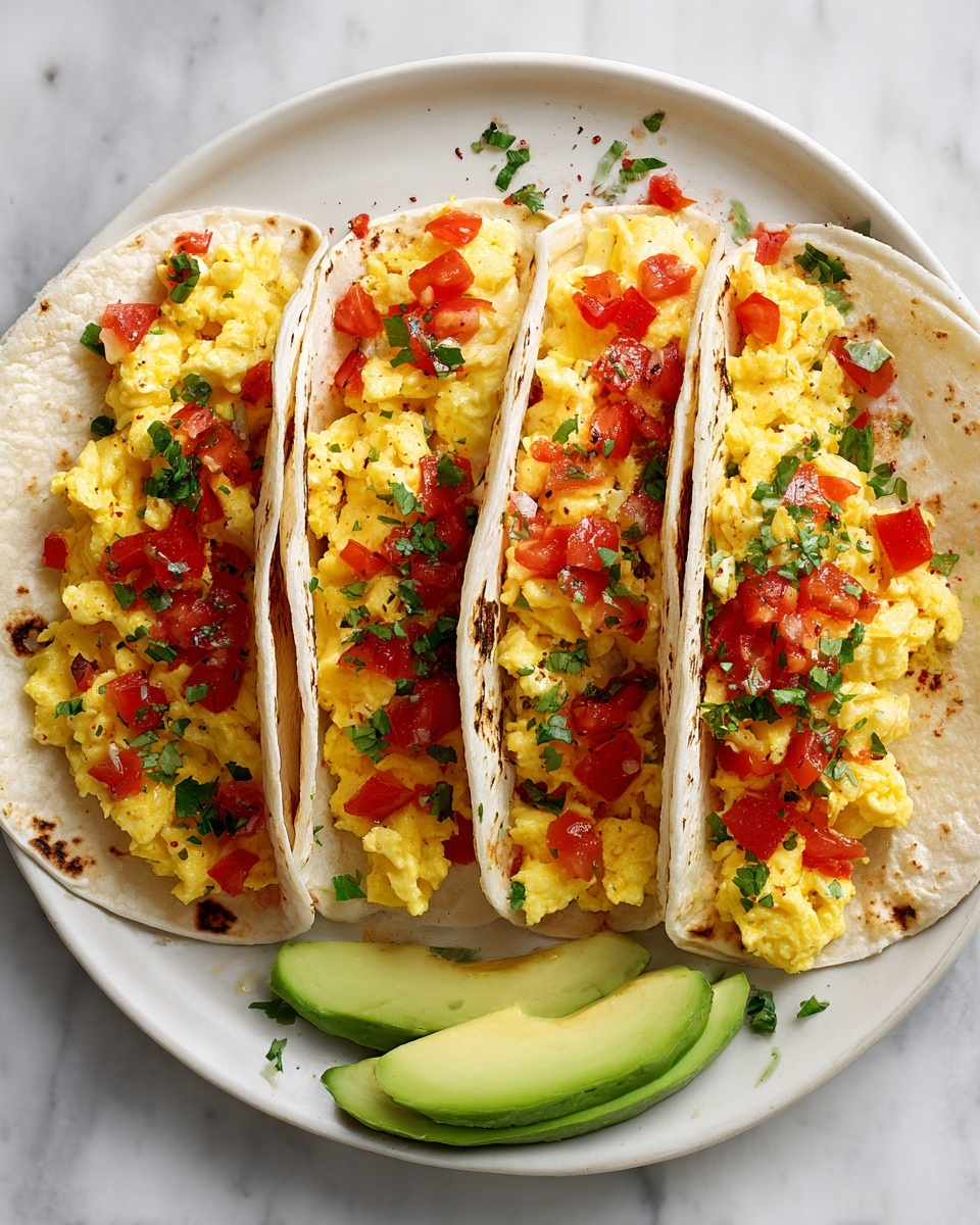 Egg Breakfast Tacos Recipe - Recipe Image