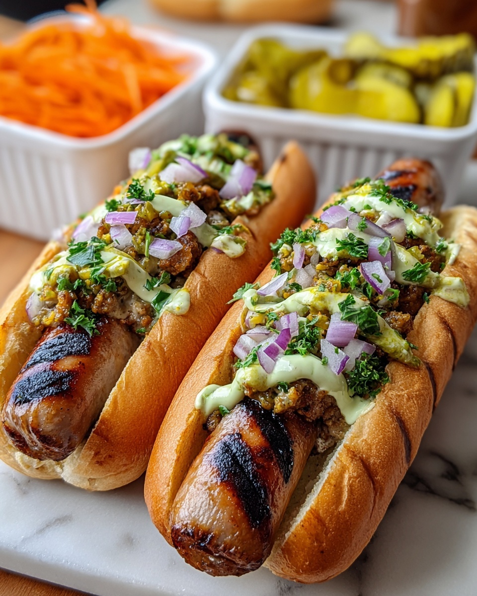 Mardi Gras Beef Sausage Sandwiches Recipe - Recipe Image