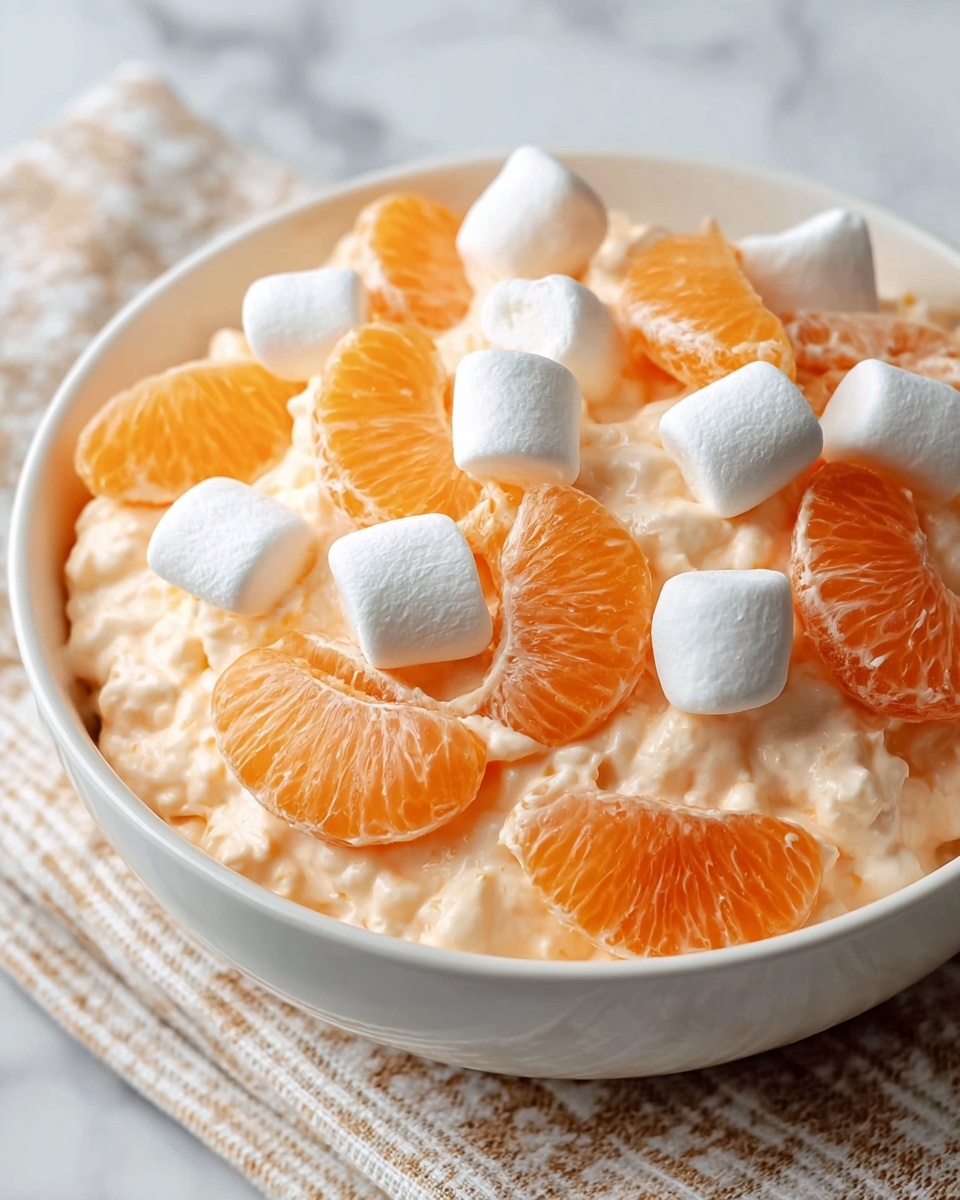 Orange Fluff Salad Recipe - Recipe Image