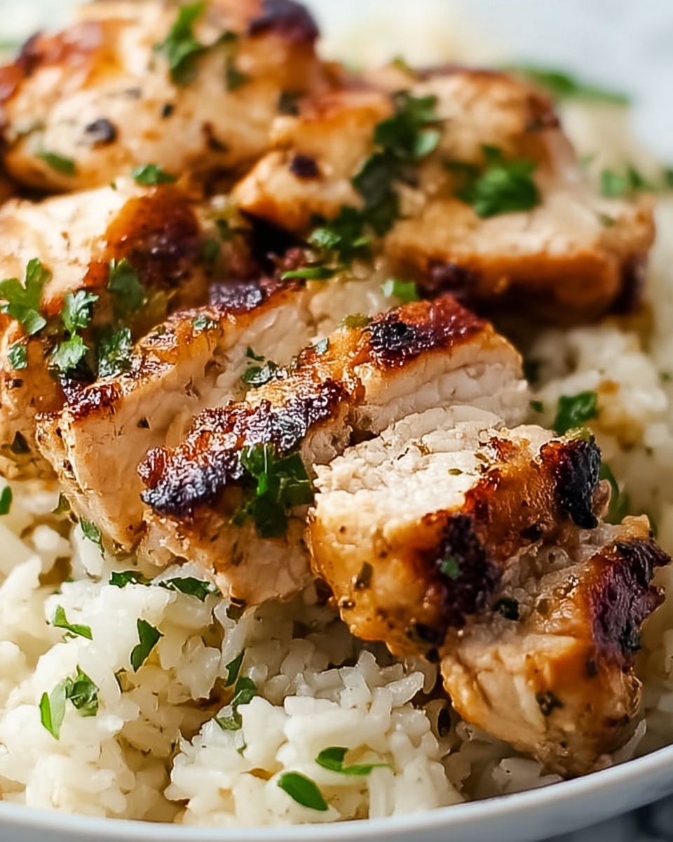 Creamy Herb Chicken & Basmati Rice Recipe - Recipe Image