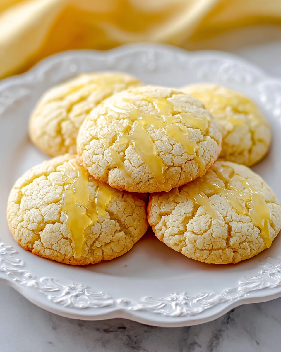 Lemon Pound Cake Cookies Recipe - Recipe Image