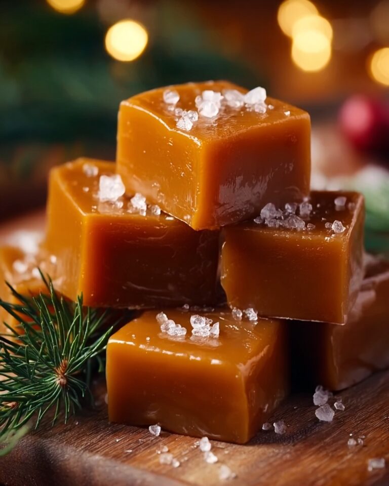 Homemade Christmas Caramels Recipe