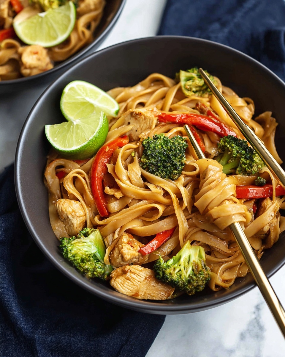 Drunken Noodles (Pad Kee Mao) Recipe - Recipe Image