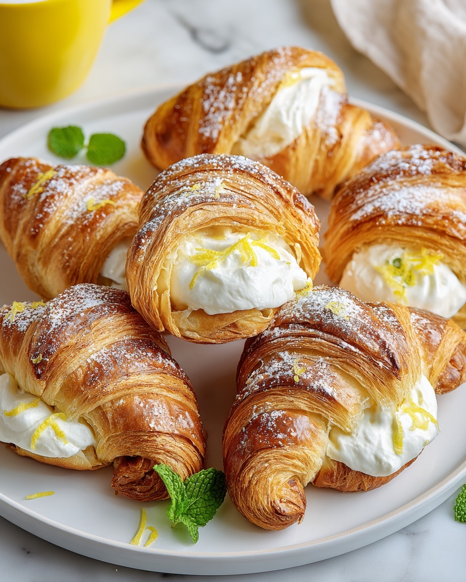 Lemon Cream Cheese Crescent Rolls Recipe - Recipe Image