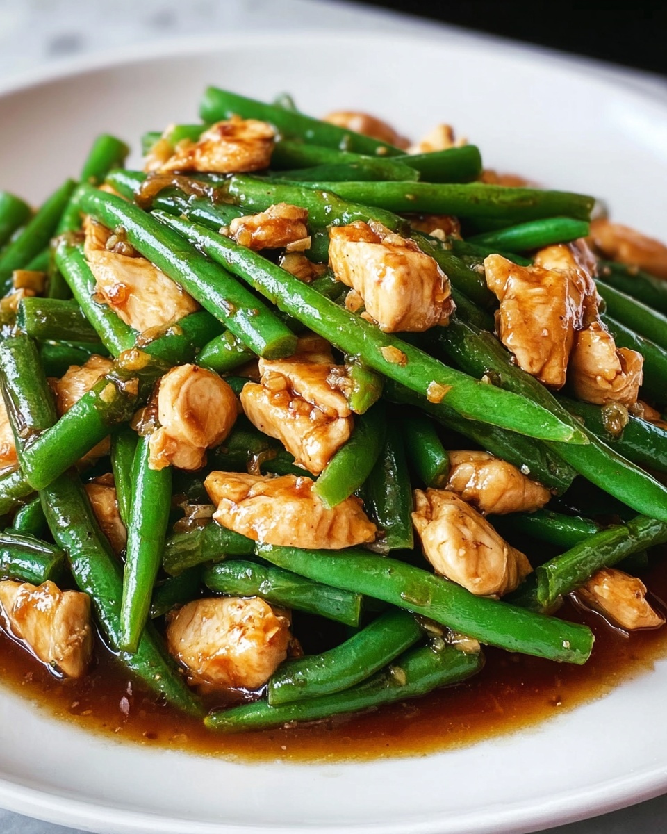 Honey Hoisin Green Bean Chicken Recipe - Recipe Image