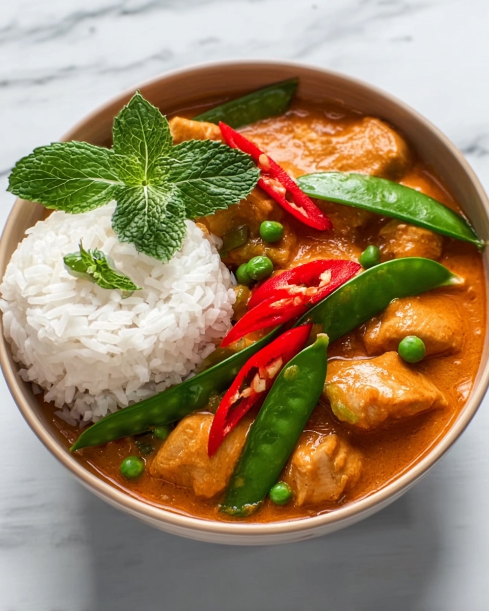 Thai Red Curry with Chicken Recipe - Recipe Image