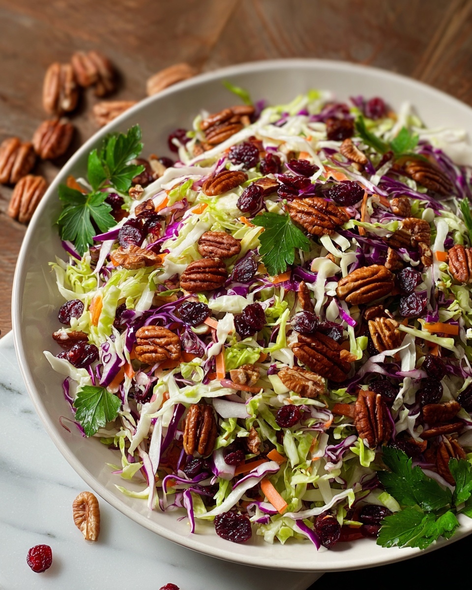 Cranberry Pecan Slaw Recipe - Recipe Image