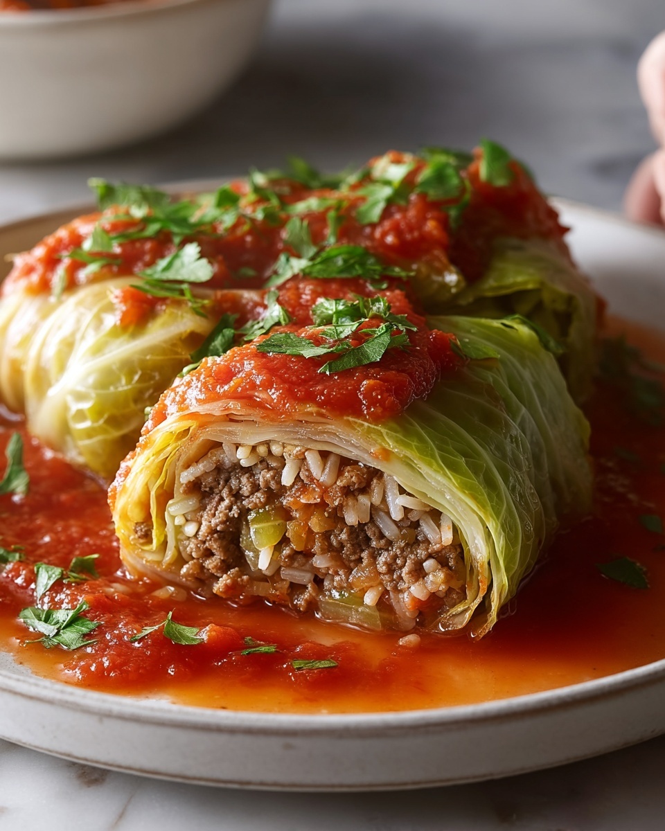 Stuffed Cabbage Rolls Recipe - Recipe Image