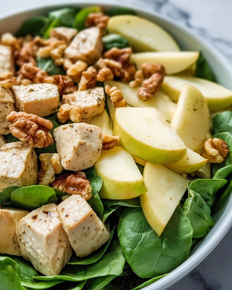 Apple Walnut Chicken Salad Recipe - Recipe Image