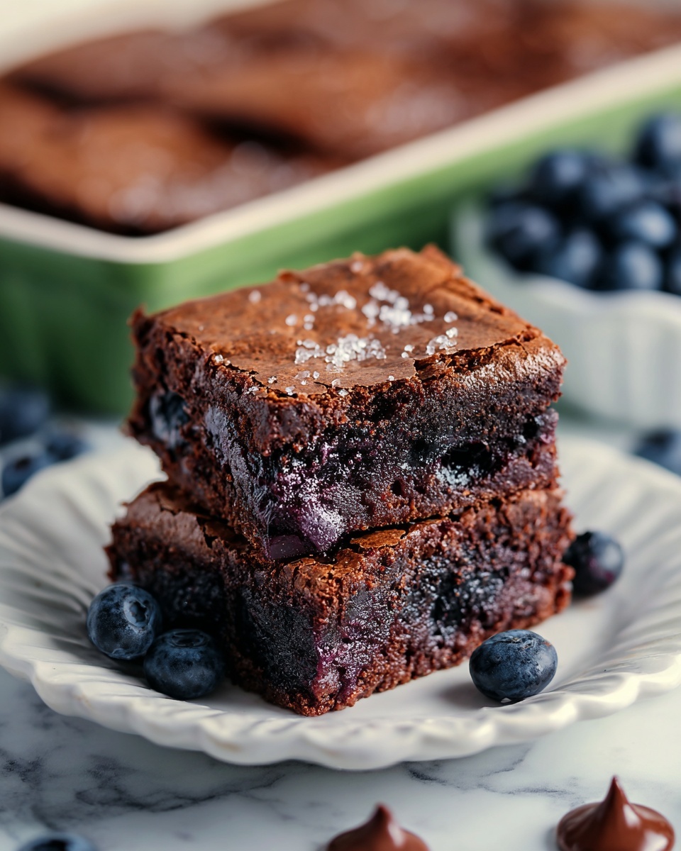 Blueberry Brownies Recipe - Recipe Image