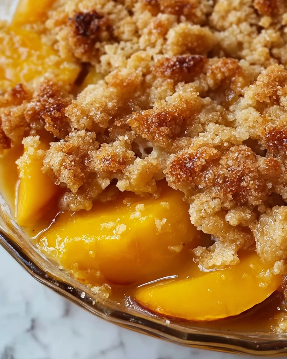 Last Minute Peach Cobbler Recipe - Recipe Image