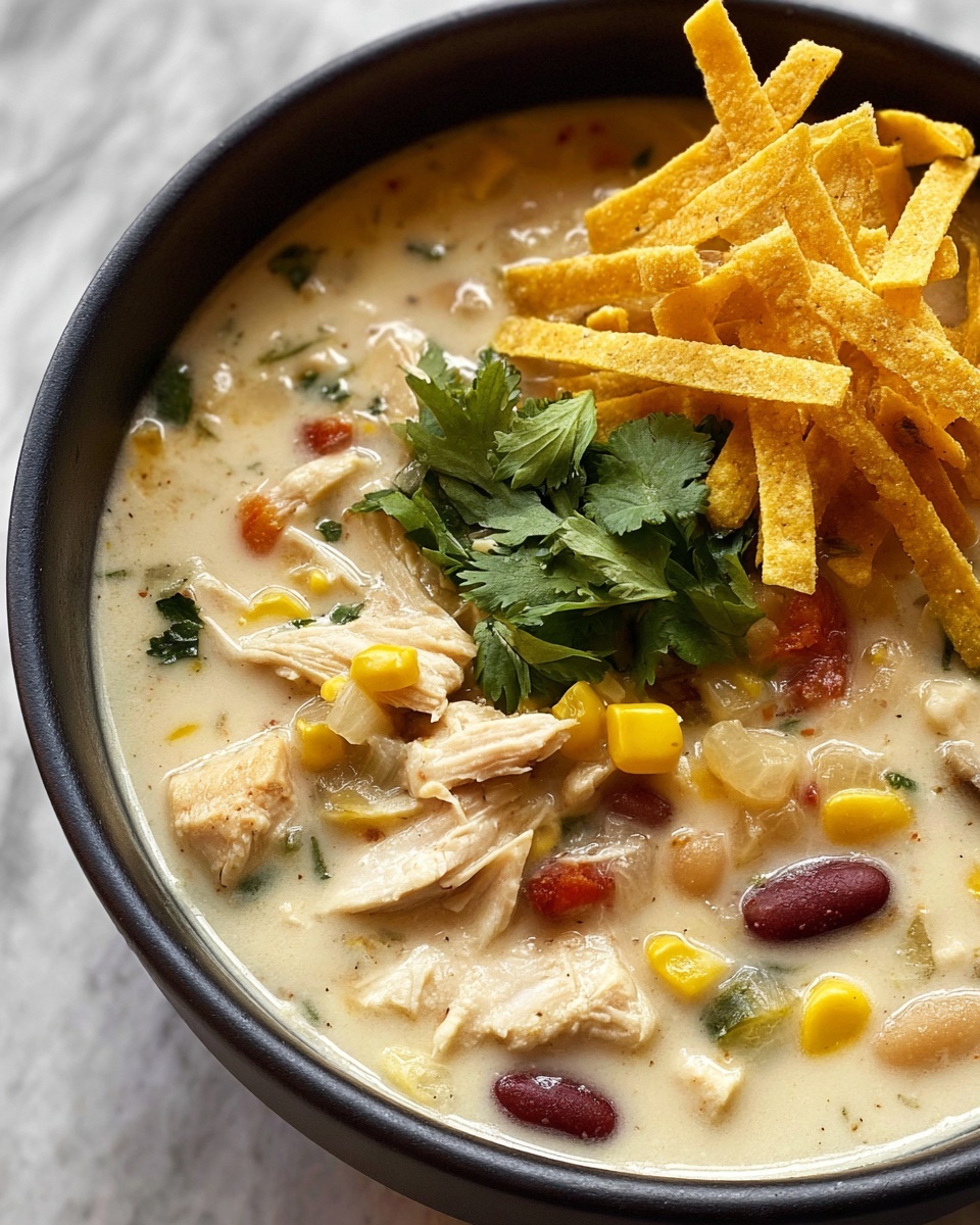 One-Pot White Chicken Chili Recipe - Recipe Image