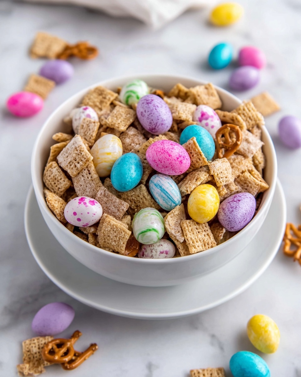 Easter White Chocolate Snack Mix Recipe - Recipe Image