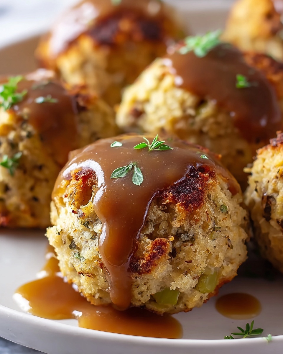 Stuffing Balls Recipe - Recipe Image