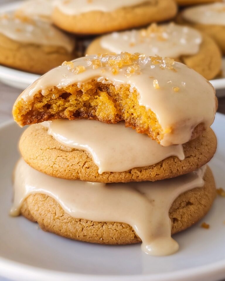 Pumpkin Cookies with Brown Butter Icing Recipe