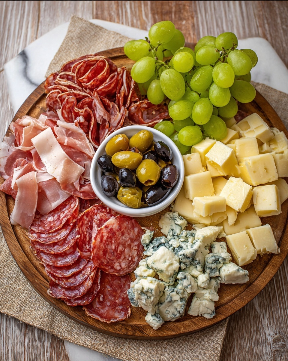 Grinch Charcuterie Board Recipe - Recipe Image