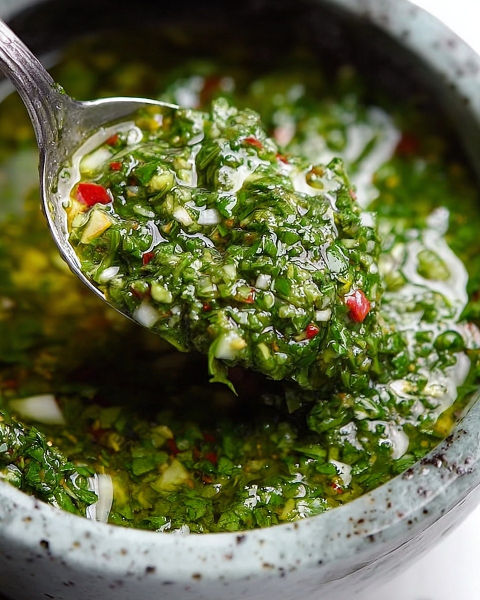 Homemade Chimichurri Sauce Recipe - Recipe Image