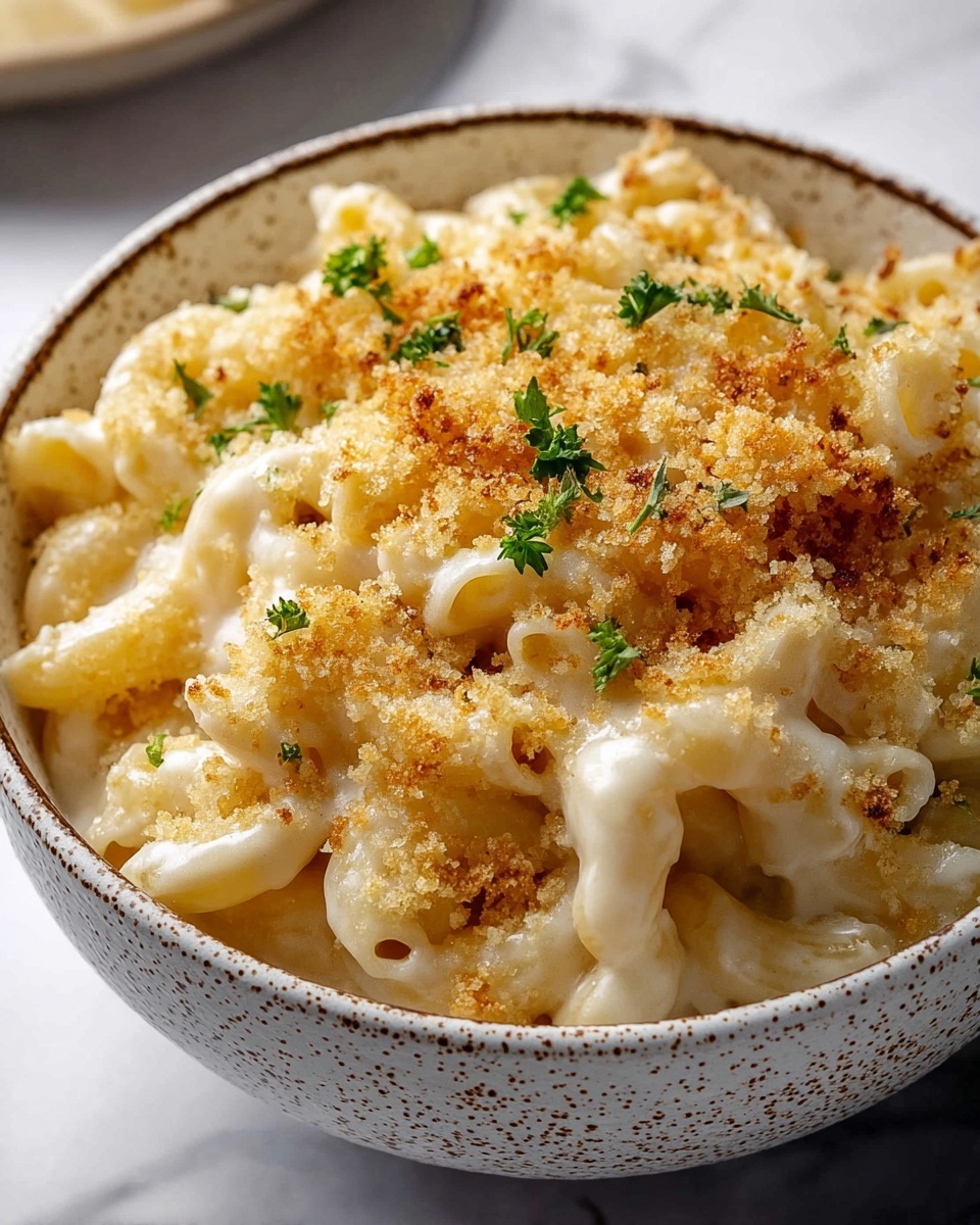 Garlic Parmesan Mac and Cheese Recipe - Recipe Image