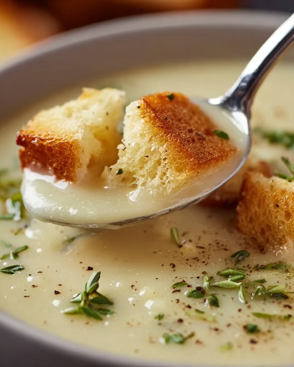 Roasted Garlic Soup Recipe - Recipe Image