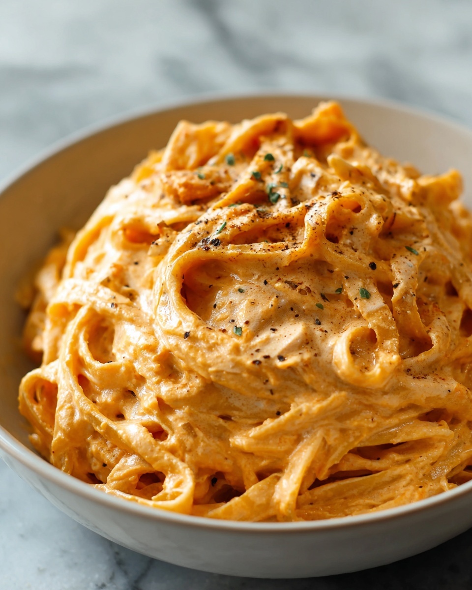Creamy Red Pepper Alfredo Sauce Recipe - Recipe Image