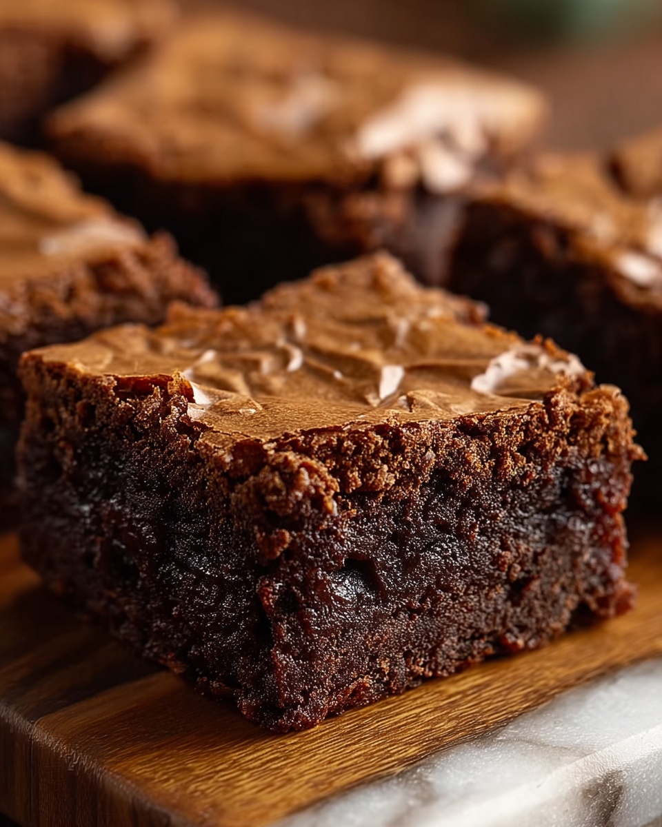 Family Favorite Lunch Lady Brownies Recipe - Recipe Image