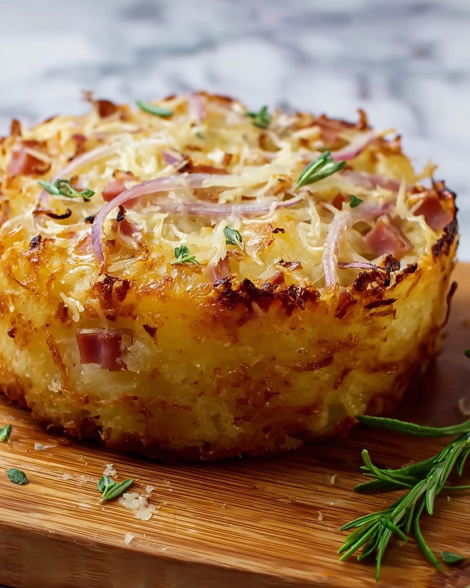 Stuffed Mashed Potato Nests Recipe - Recipe Image