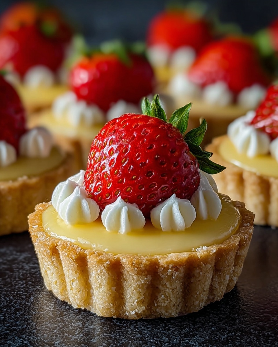 Brazilian Strawberry Tartlets Recipe - Recipe Image