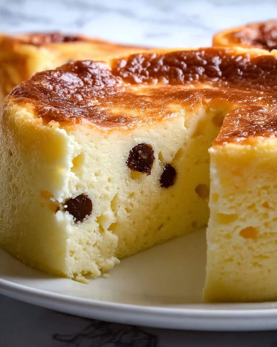 Healthy Guilt-Free Apple Cake with Raisins Recipe - Recipe Image