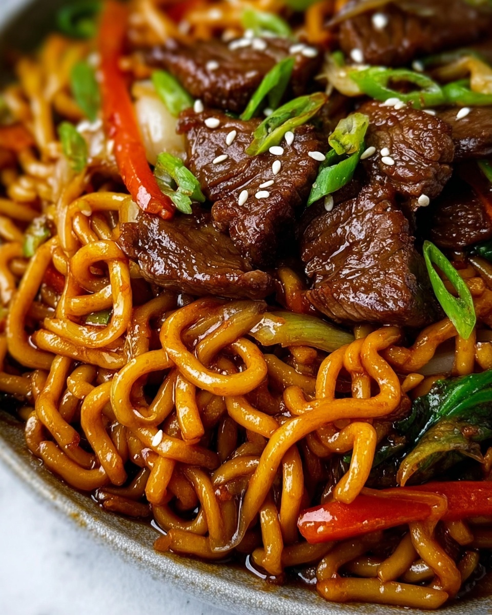 Steak Stir-Fried Ramen Recipe - Recipe Image