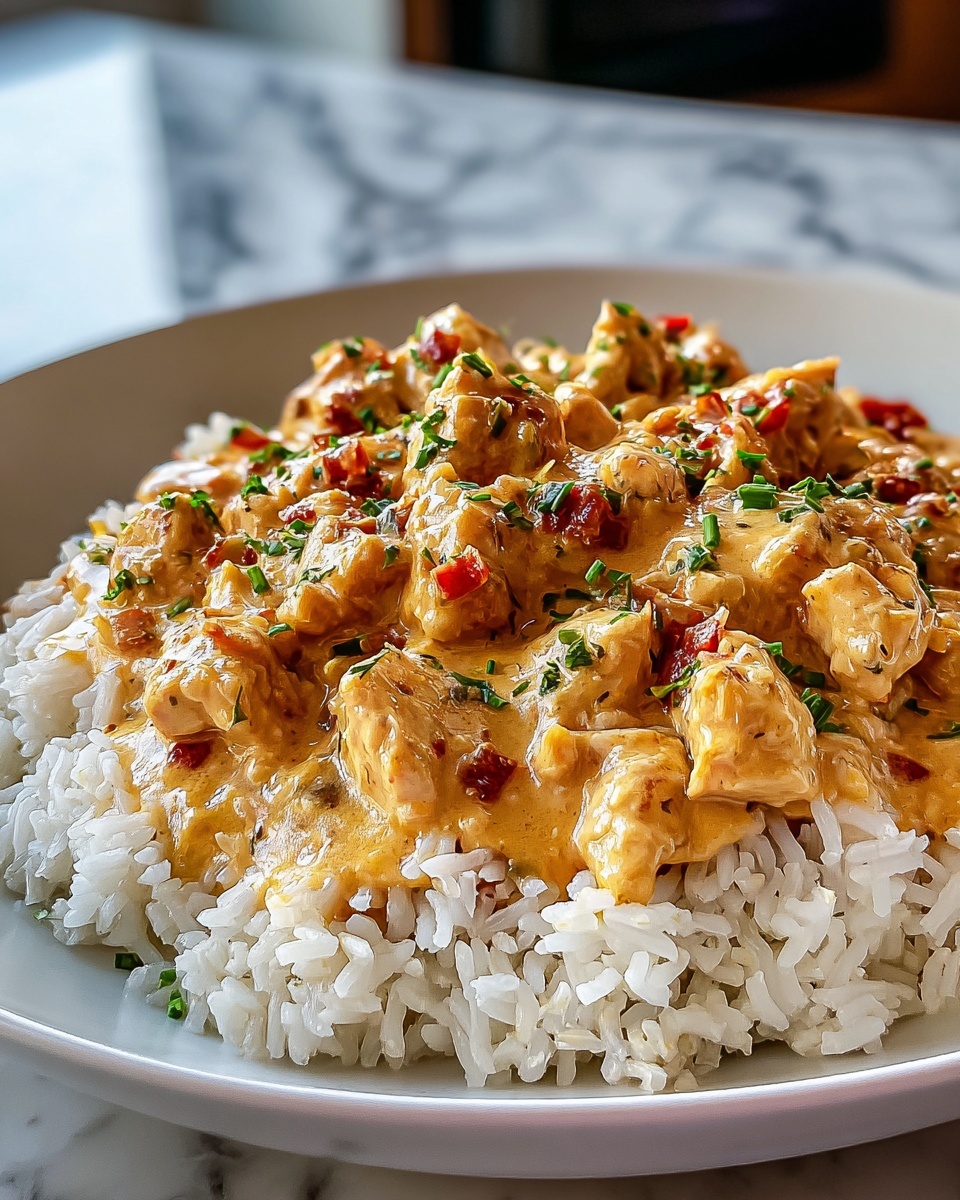 Best Smothered Chicken and Rice Recipe - Recipe Image