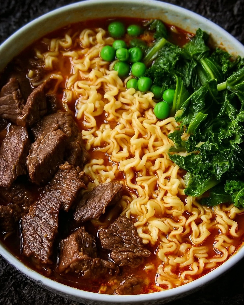 Slow Cooker Curry Ramen with Beef Recipe - Recipe Image