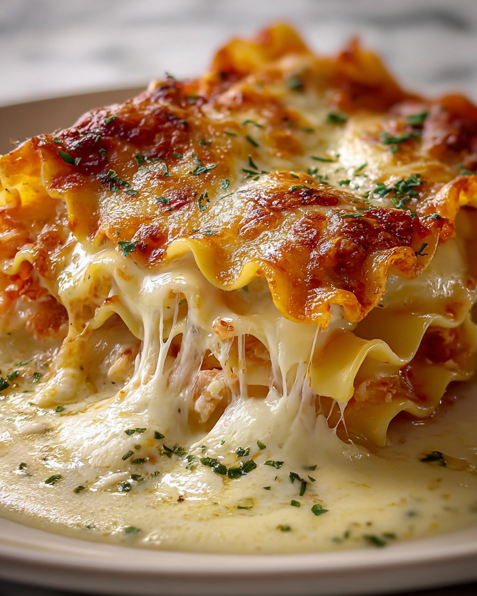 Shrimp and Crab Alfredo Lasagna Roll-Ups Recipe - Recipe Image