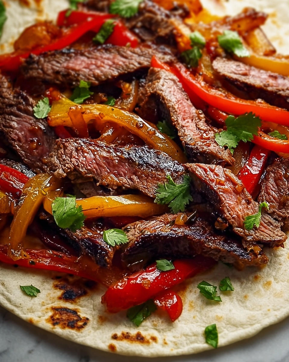 Steak Fajitas: A Flavorful Feast Recipe - Recipe Image