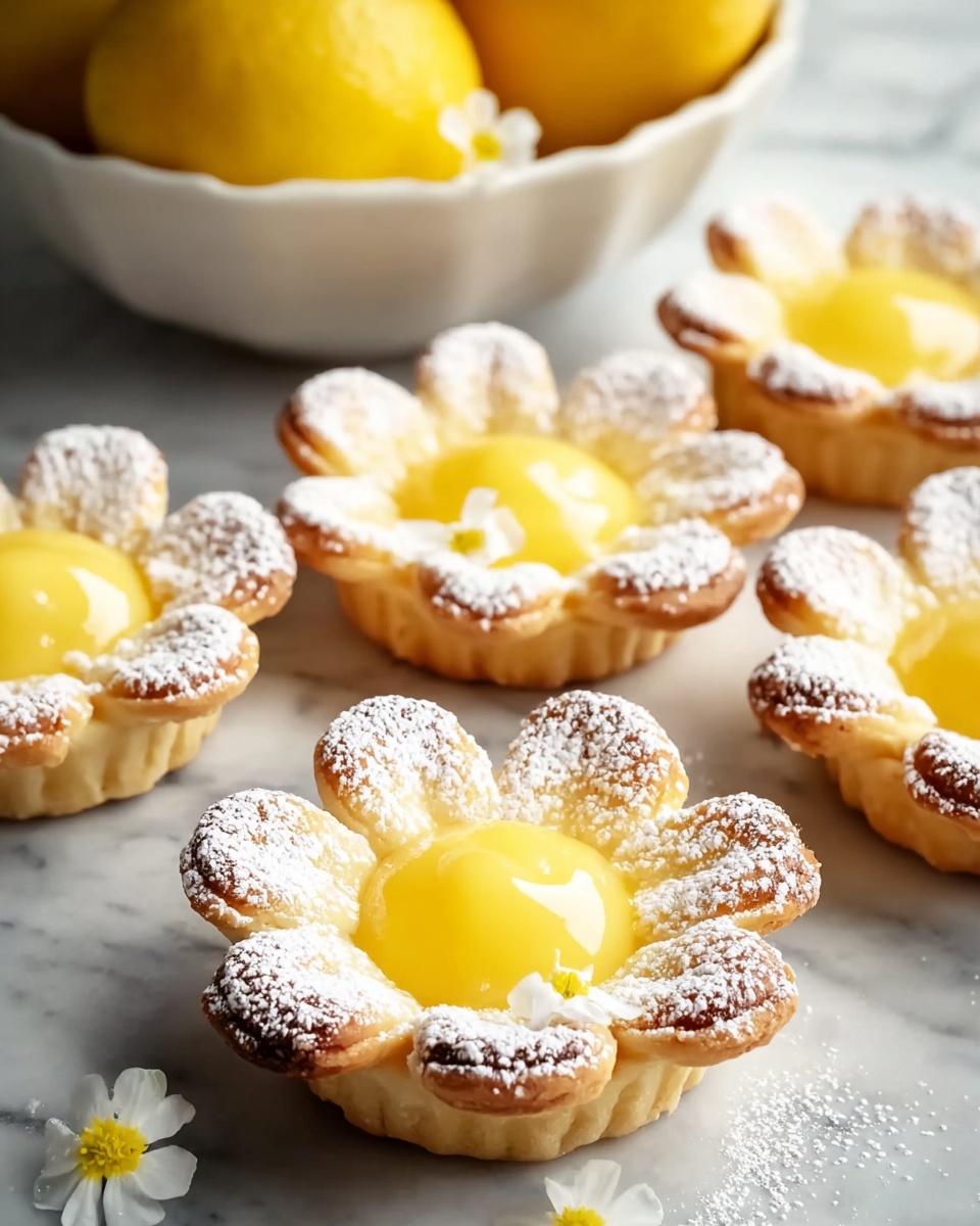 Lemon Curd Tartlets Recipe - Recipe Image