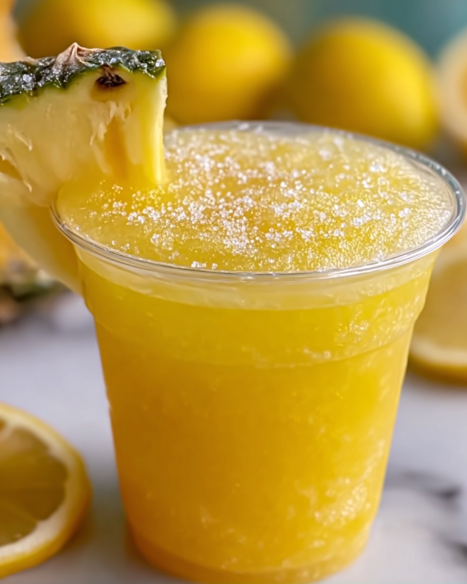 Pineapple Lemon Drop Cocktail Recipe - Recipe Image
