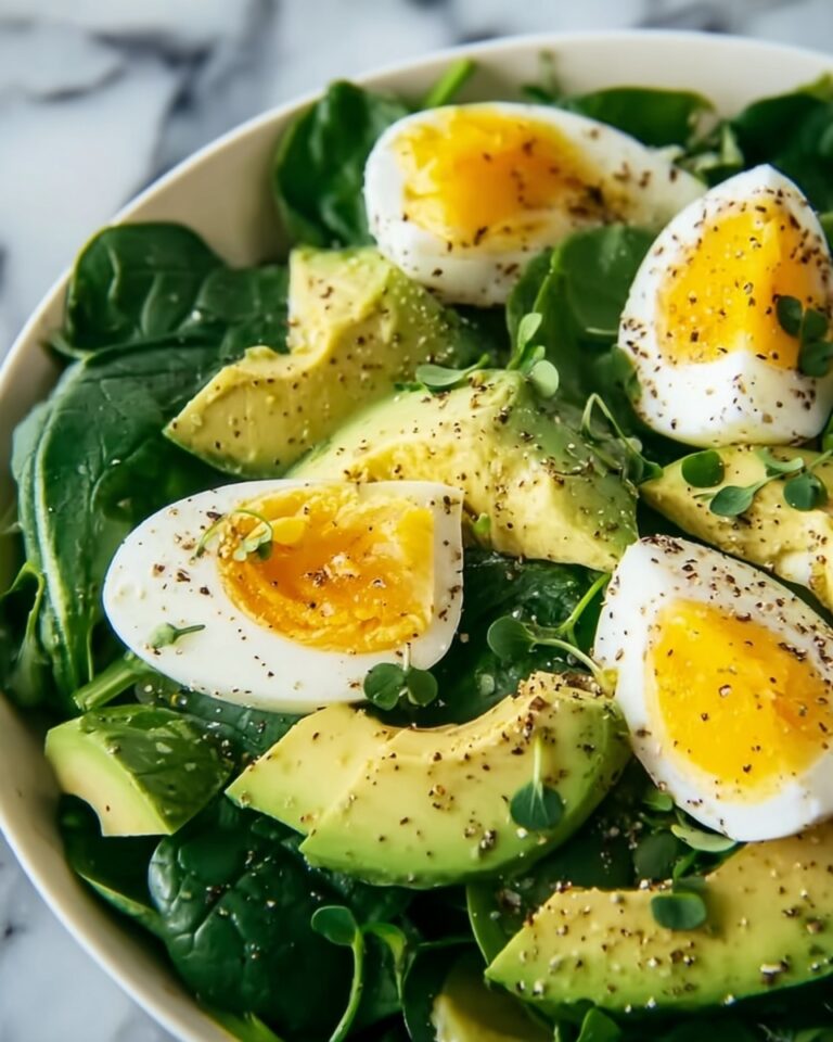 Avocado and Spinach Egg Salad Recipe