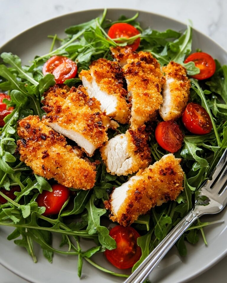 Chicken Milanese with Arugula Salad Recipe