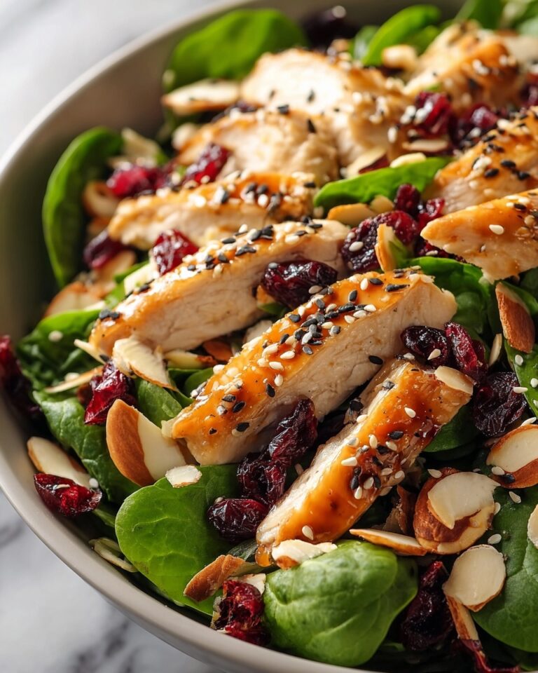 Asian Chicken Cranberry Salad Recipe