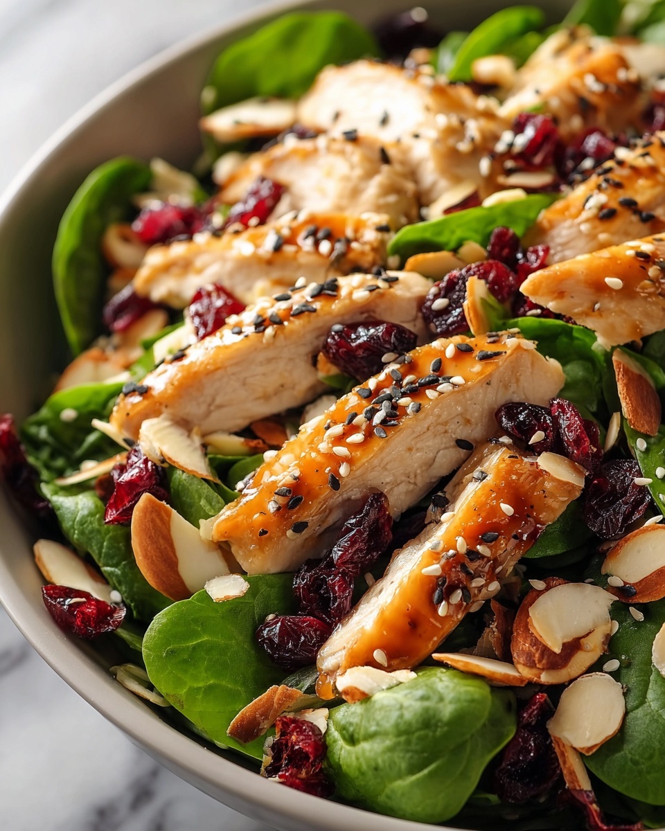 Asian Chicken Cranberry Salad Recipe - Recipe Image