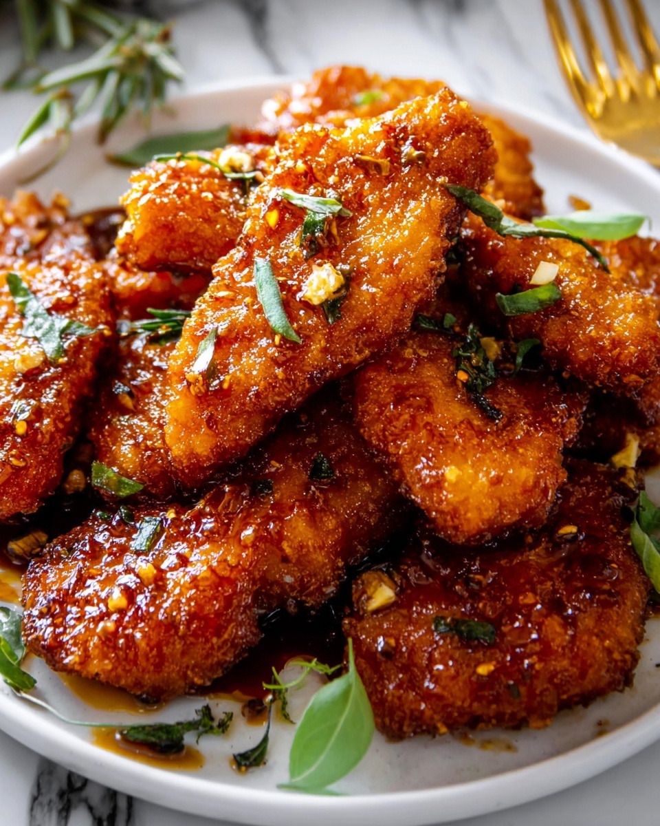 Crispy Hot Honey Salmon Tenders Recipe - Recipe Image