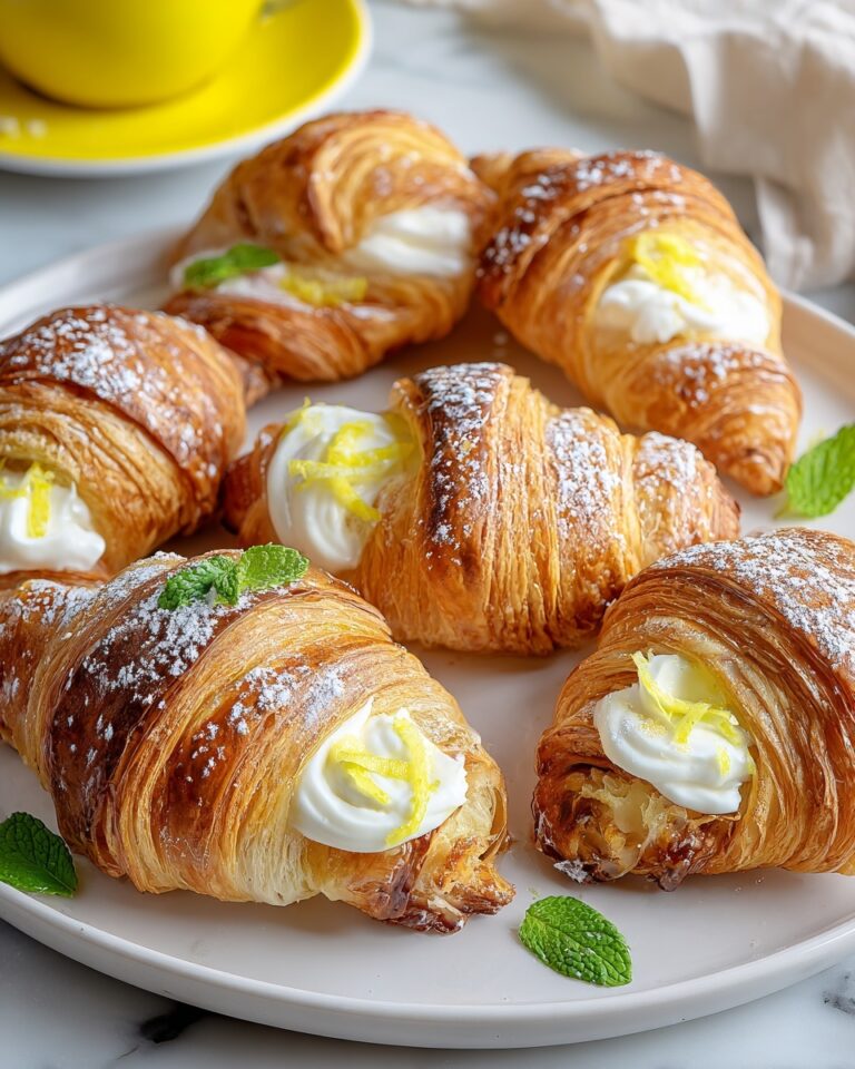 Lemon Cream Cheese Crescent Rolls Recipe