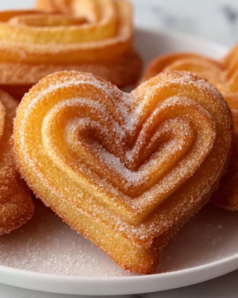 Heart-Shaped Churros with Cinnamon Sugar and Chocolate Dipping Sauce Recipe