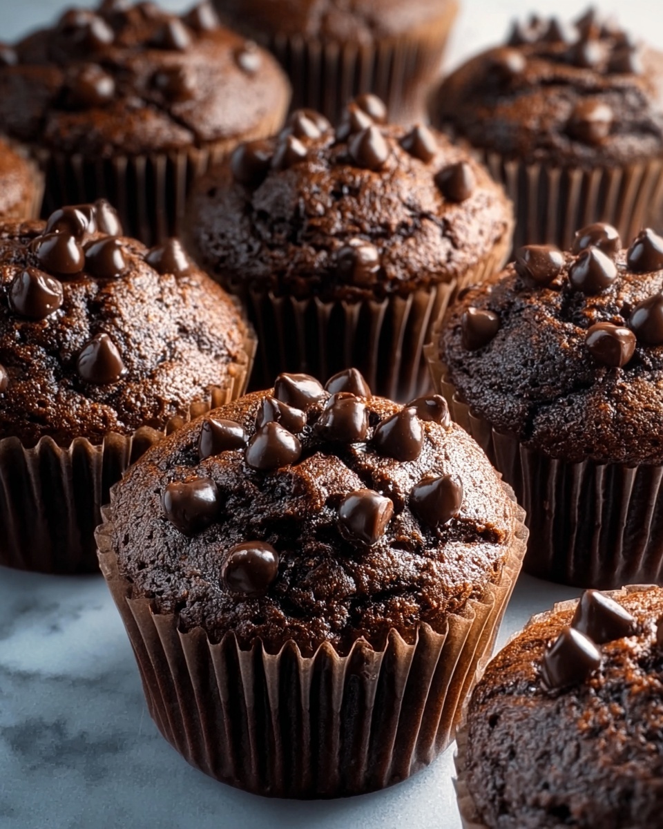 Double Chocolate Muffins Recipe - Recipe Image