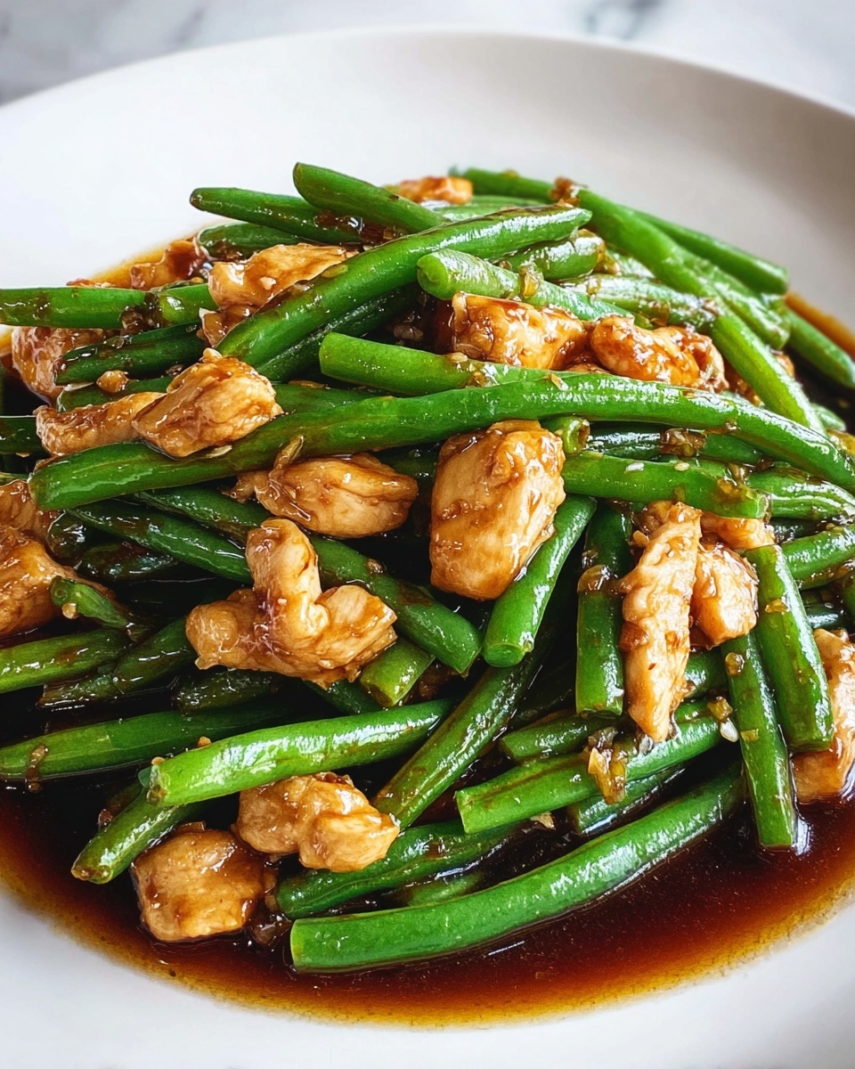 Honey Hoisin Green Bean Chicken Recipe - Recipe Image