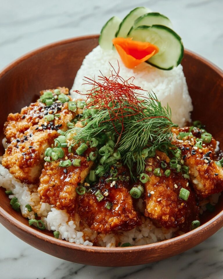 Taiwanese Fried Chicken Cutlet with Orange Honey and Miso Glaze Recipe